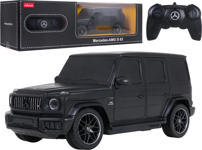 Voiture RC Rastar Mercedes AMG G63 1:24 noire - 1 pièce