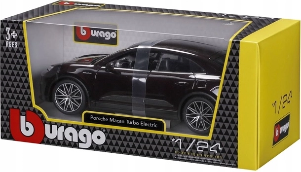 Modèle de voiture Bburago Porsche Macan Turbo Electric 1:24