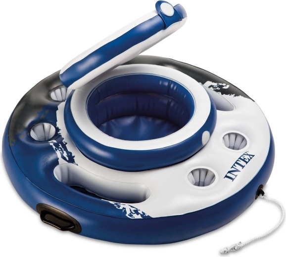 Glacière flottante gonflable pour piscine 89 cm INTEX