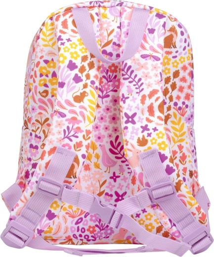 Petit sac à dos pour enfant A Little Lovely Company – jardin fleuri
