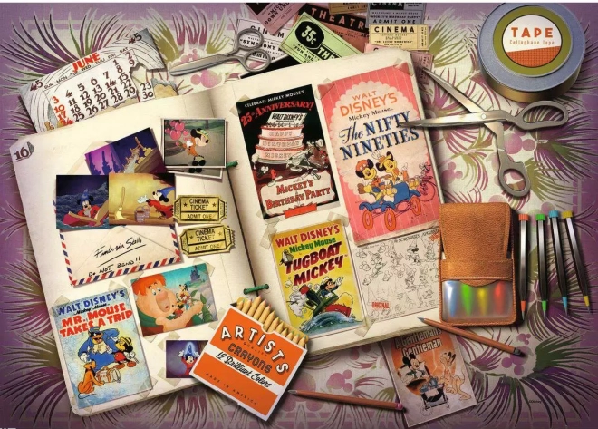 Puzzle Ravensburger Disney Mickey – 1000 pièces