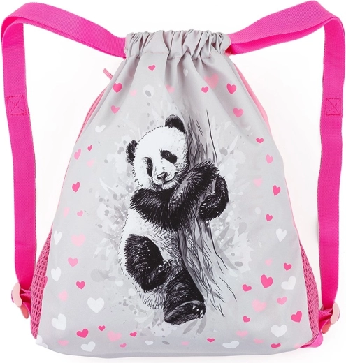 Sac scolaire Bagmaster pour chaussons et sport – panda