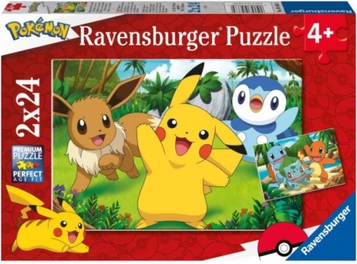Puzzle Pokémon 2x24 pièces
