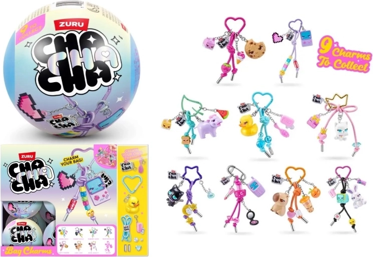 ZURU Cha Cha Charms porte-clés DIY (blind box) - 1 pièce