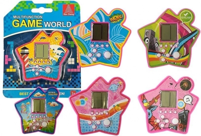Jeu électronique de poche Tetris – étoile rose