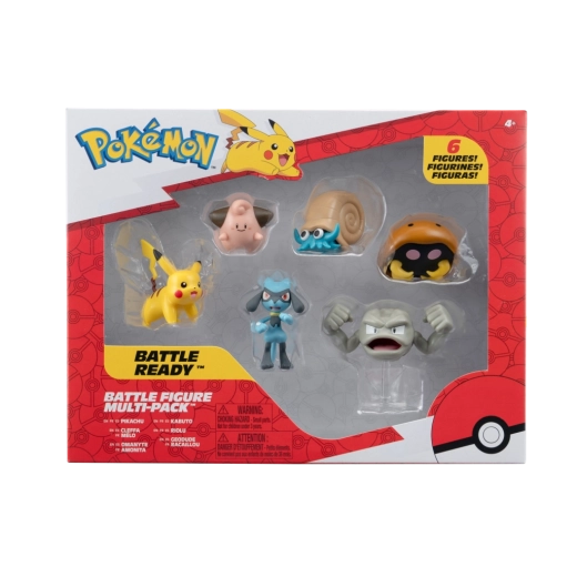 Set de figurines POKÉMON – Pikachu et ses amis, série 7