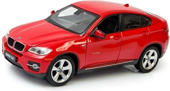 Modèle de voiture Rastar BMW X6 1:24 rouge - 1 pièce