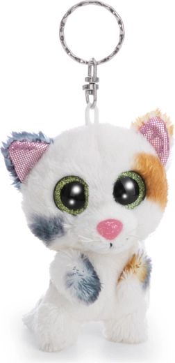 NICI Glubschis porte-clés en peluche chaton Calli Malli 9 cm - 1 pièce