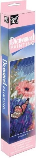 Grafix peinture diamant mosaïque fleurs 30 × 30 cm
