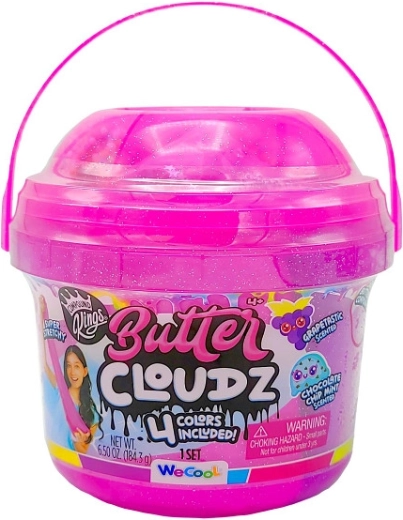 Wecool Butter Cloudz slime – seau de pâte à modeler colorée
