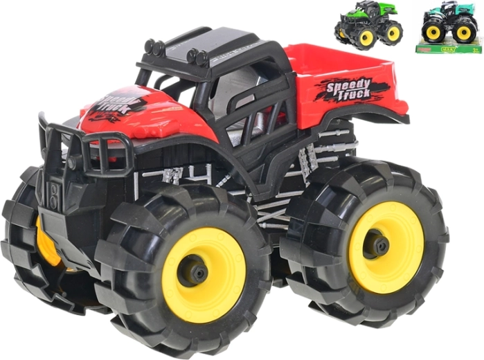 Voiture tout-terrain à inertie 14 cm