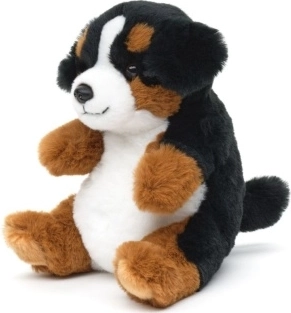 Chien de montagne bernois en peluche 17 cm éco-responsable