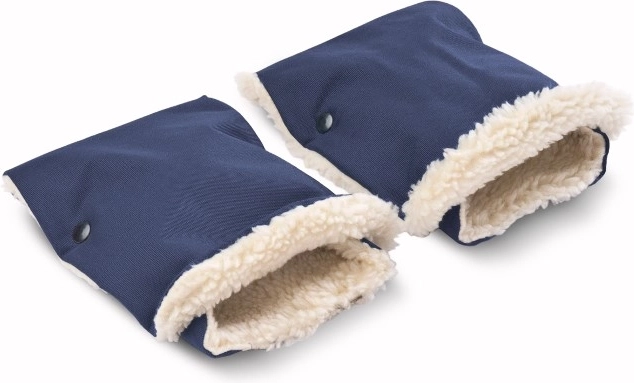 Manchons pour poussette Sensillo navy 45 × 21 cm, 2 pcs
