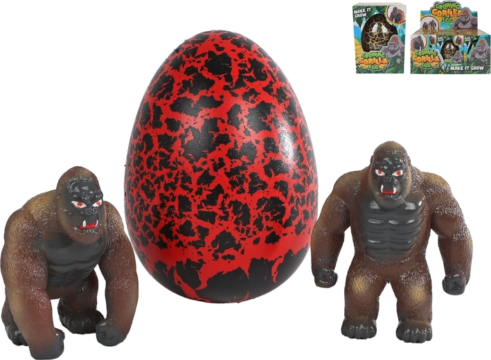 Figurine de gorille jumbo à éclore et à grandir dans l’eau