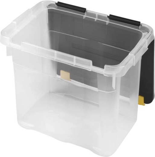 Boîte de rangement en plastique avec couvercle HEIDRUN One 18 l