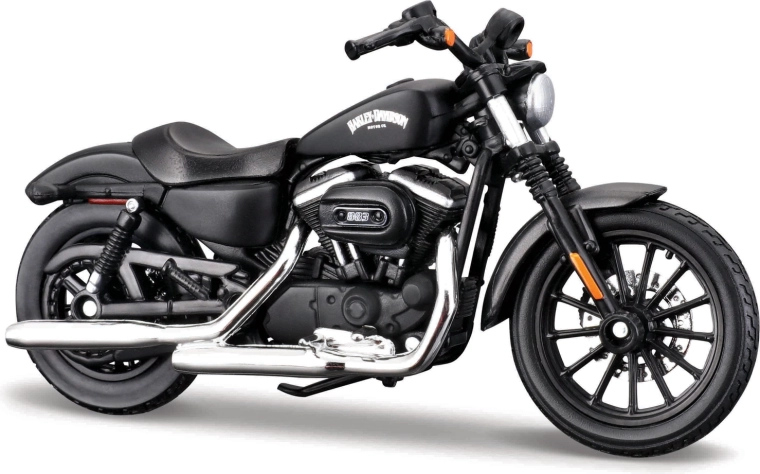 Maisto Harley-Davidson 2014 Sportster Iron 883 noir mat 1:18