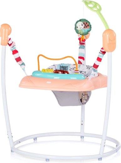 Sauteur pour bébé Chipolino Jumpy Car rose