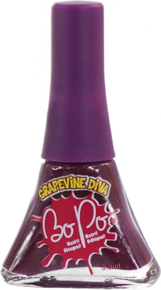 BO-PO vernis à ongles Violet foncé au parfum Grapevine Diva