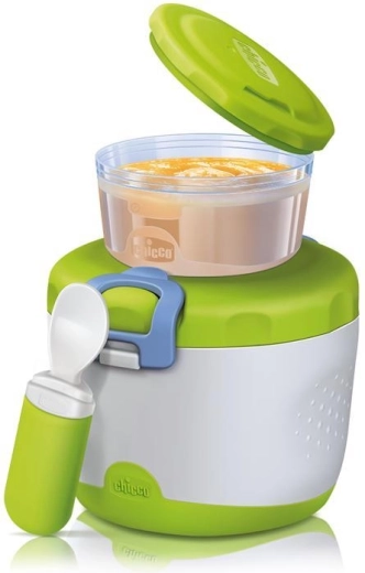 Chicco thermos alimentaire avec bol et cuillère de voyage 350 ml