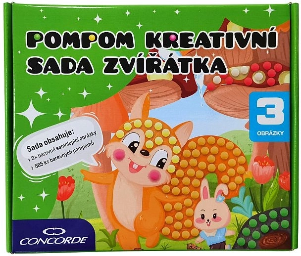 Kit créatif Pompons animaux