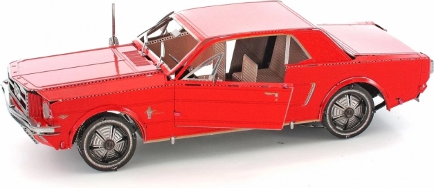 METAL EARTH puzzle 3D Ford Mustang 1965 (rouge)