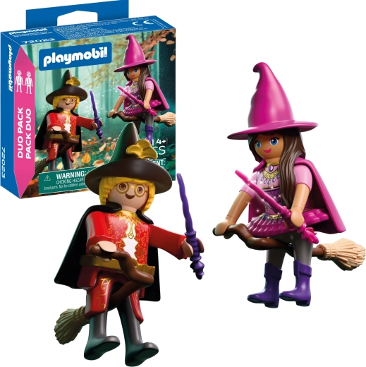 Playmobil Duo Pack – magicien et sorcière avec accessoires
