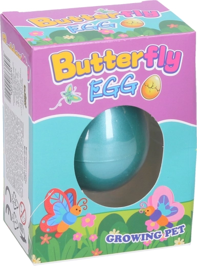 Œuf grossissant avec papillon 6,5 cm
