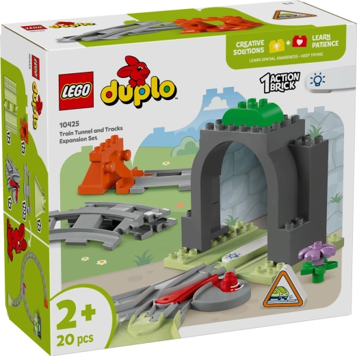 LEGO DUPLO 10425 Tunnel ferroviaire et rails