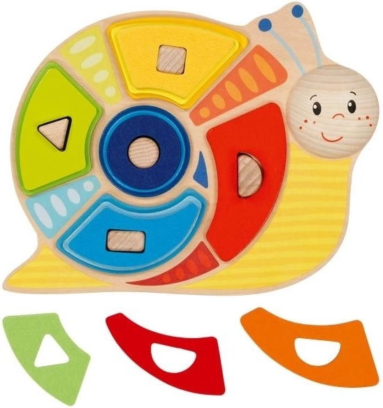 Escargot trieur coloré Montessori