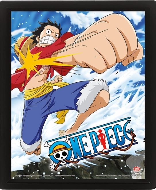 Tableau 3D One Piece Gum Gum Pistol