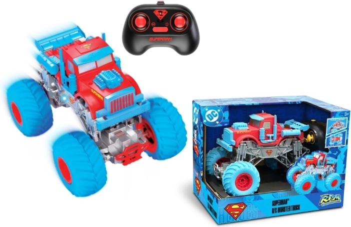 Monster truck Superman radiocommandé à l’échelle 1:18