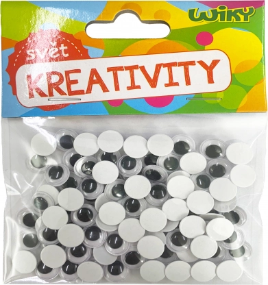 Yeux mobiles décoratifs 10 mm