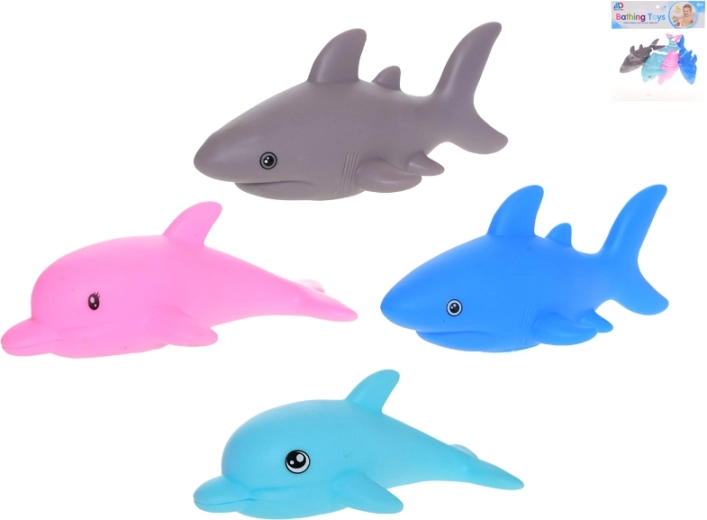 Animaux marins de bain – ensemble gicleur 4 pcs