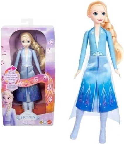 Poupée chantante Disney La Reine des neiges Elsa - 1 pièce