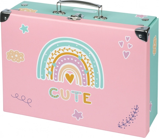 Valisette enfant pliable Arc-en-ciel