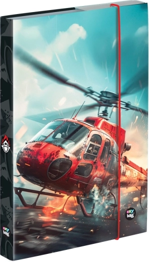 Boîte pour cahiers A4 Pompiers