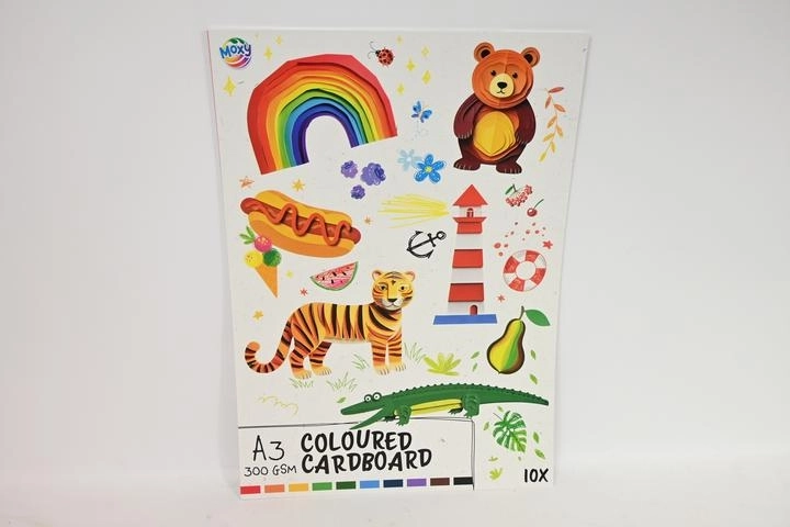 Carton coloré CCG A3 – 10 feuilles