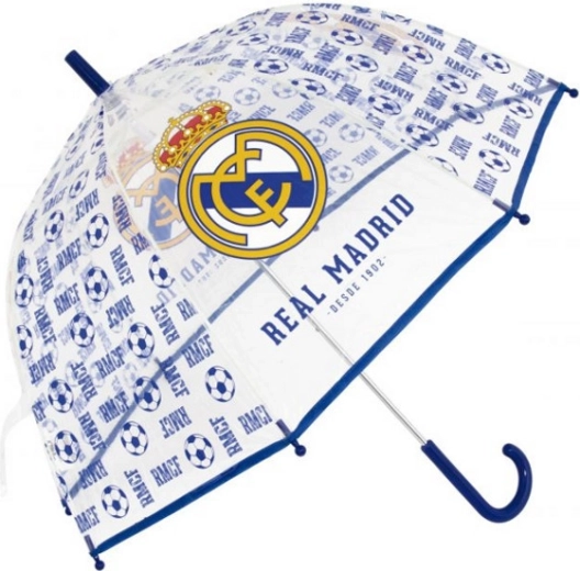 Parapluie enfant transparent Real Madrid