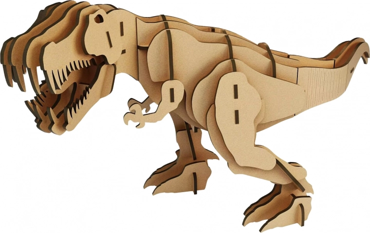 Puzzle 3D en bois Tyrannosaurus Rex