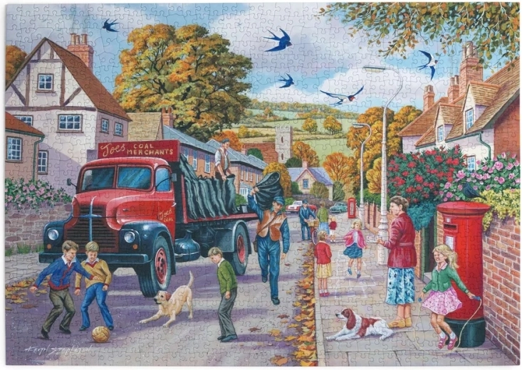Puzzle Livraison de charbon – 1000 pièces