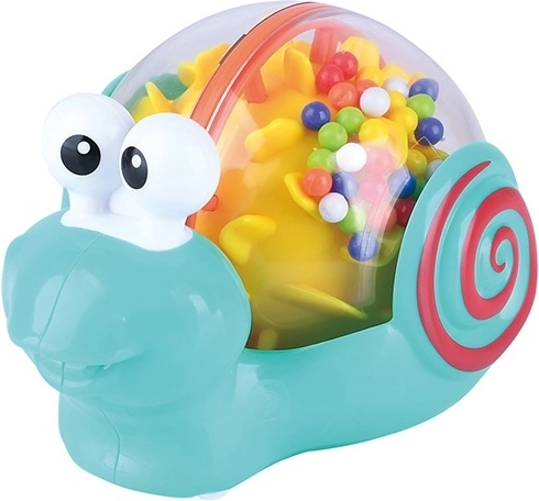 PlayGo hochet escargot avec billes colorées