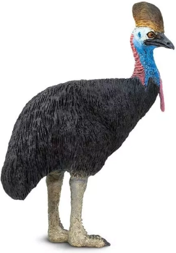 Figurine de casoar à casque Safari Ltd.
