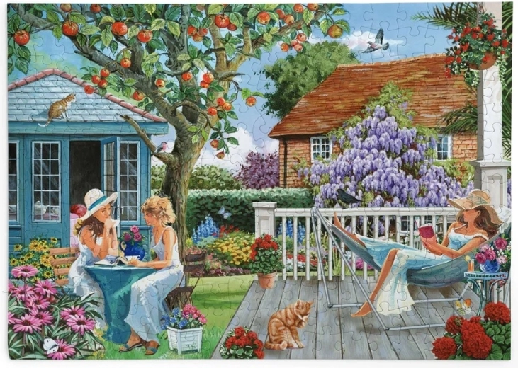 House of Puzzles Dames se reposant – puzzle de 250 grandes pièces