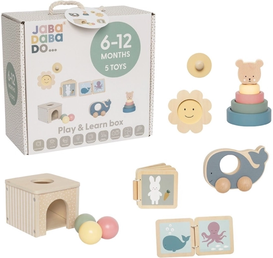 JaBaDaBaDo box éducatif jeu et apprentissage 6–12 m