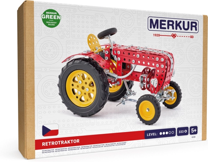 Merkur – kit de construction tracteur rétro 333 pièces