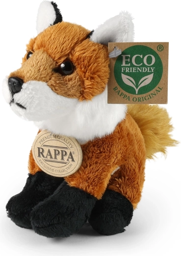 Renard en peluche écoresponsable 13 cm Rappa