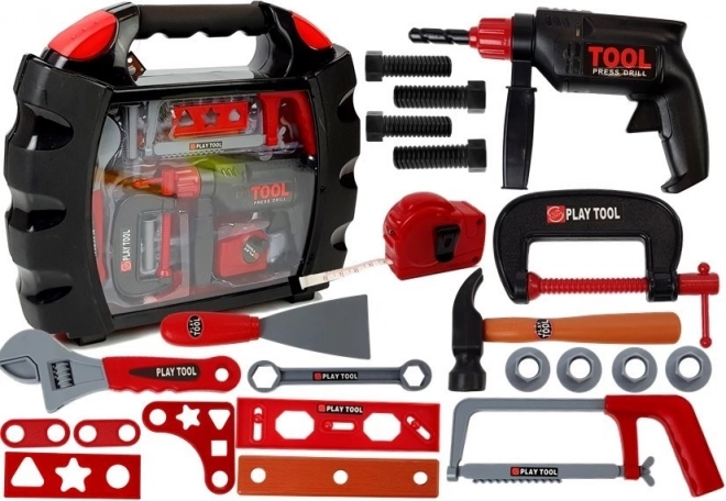 valise à outils pour petits bricoleurs – noire