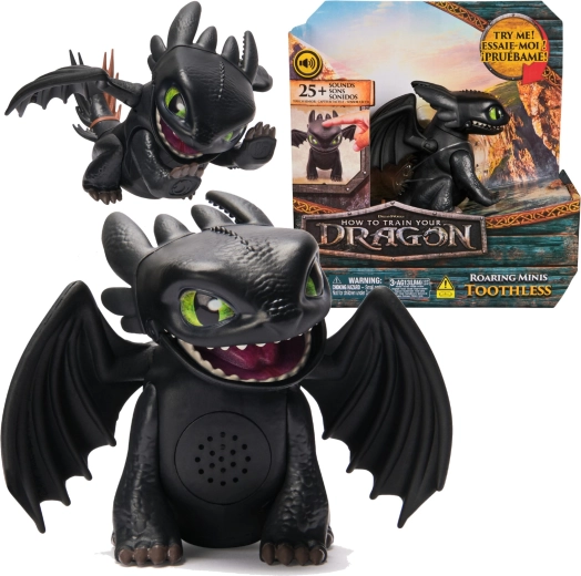 Figurine interactive Krokmou ROARING MINIS avec plus de 25 sons