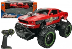 Voiture RC tout-terrain à grandes roues 1:24 – Rouge