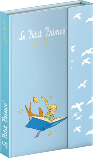 Agenda hebdomadaire magnétique Notique Le Petit Prince 2027, 11 × 16 cm